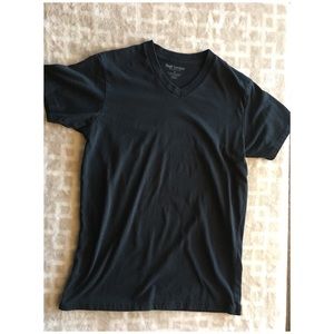 Black V-Neck T-Shirt